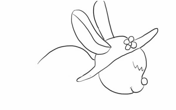 奔跑的兔子简笔画教程 奔跑的兔子简笔画怎么画