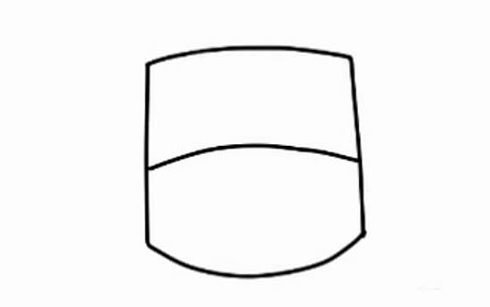 大黄牛简笔画的画法步骤图