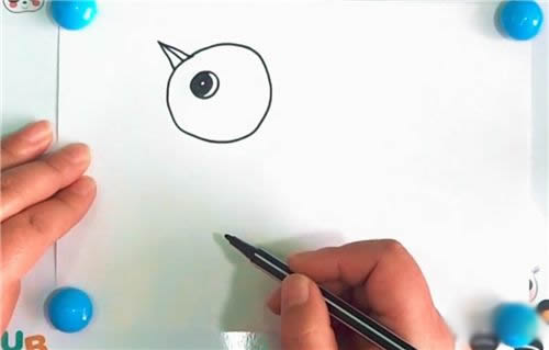 怎样画小鸡简笔画图片