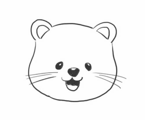 怎样画可爱的狮子简笔画图片