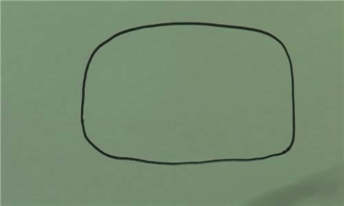 如何画大象简笔画步骤图