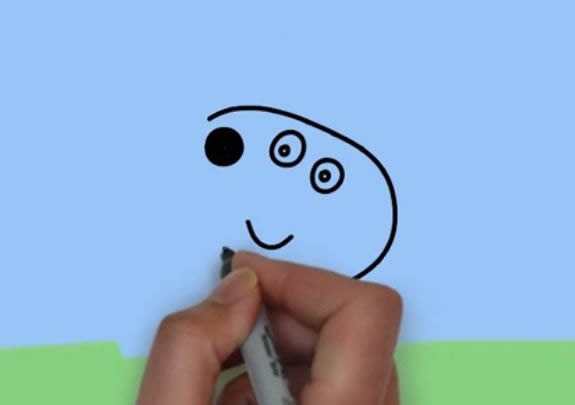 小兔瑞贝卡简笔画