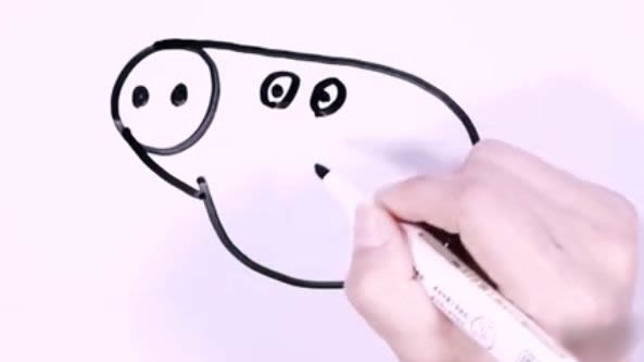 小猪佩吉简笔画