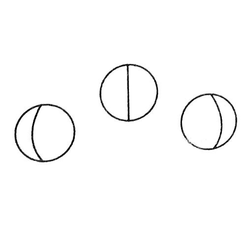 月亮简笔画画法