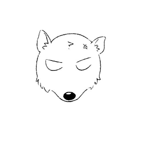 生气的北极熊的表情头像