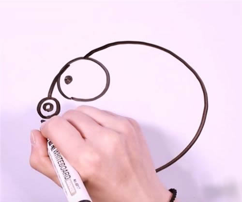 简笔画金鱼的画法步骤图解教程 手把手教你画金鱼