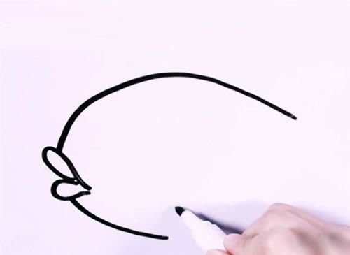 金鱼图片简笔画