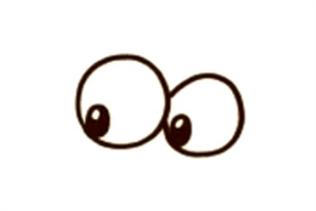 卡通小马简笔画步骤2 卡通小马简笔画步骤2