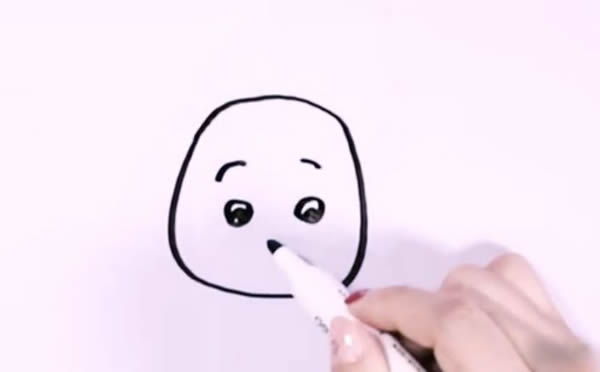 斑点狗要怎么画 可爱的斑点狗简笔画教程