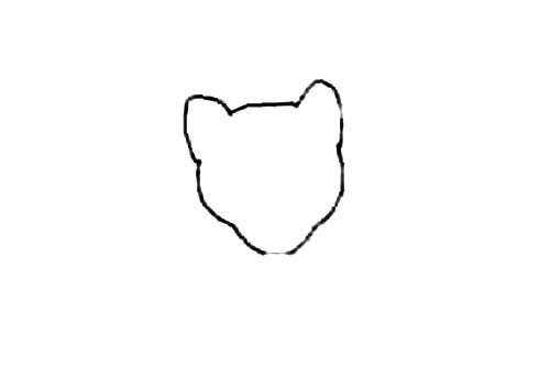 可爱的小狮子简笔画