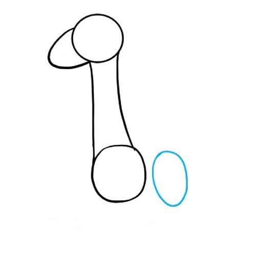 长颈鹿怎么画步骤图