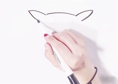 可爱猫头鹰简笔画步骤图