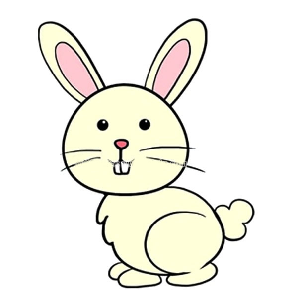 可爱小兔子简笔画
