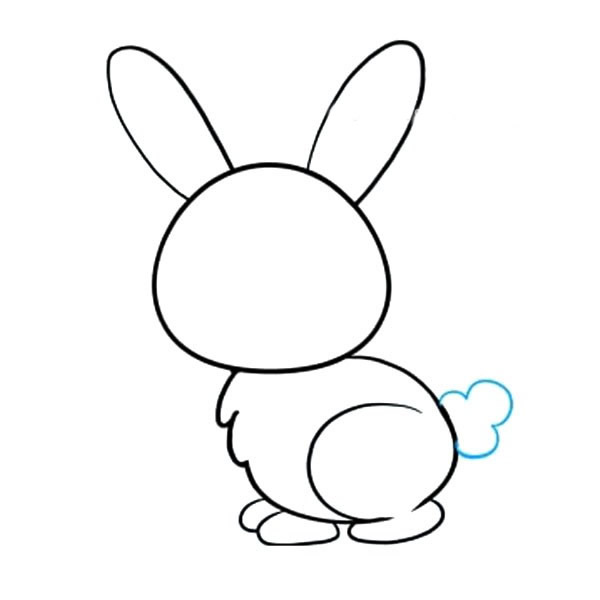 可爱小兔子简笔画