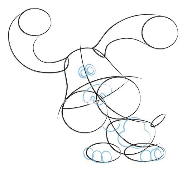 可爱小狗简笔画