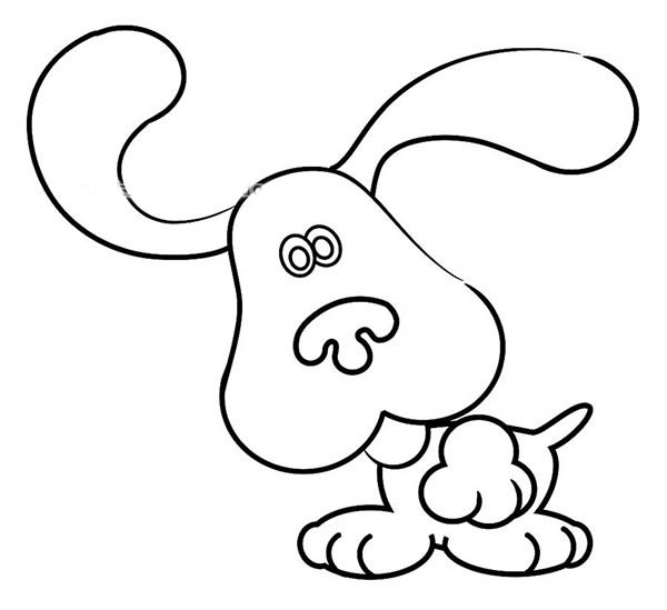 可爱小狗简笔画