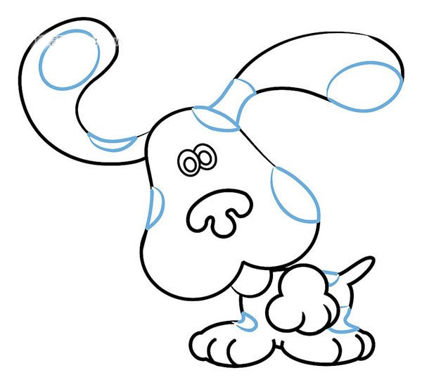 可爱小狗简笔画