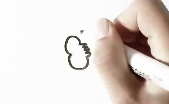 猴子简笔画步骤图