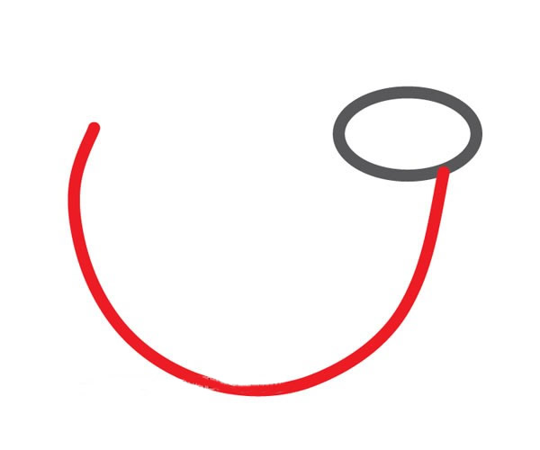 可爱的海豹简笔画步骤图片