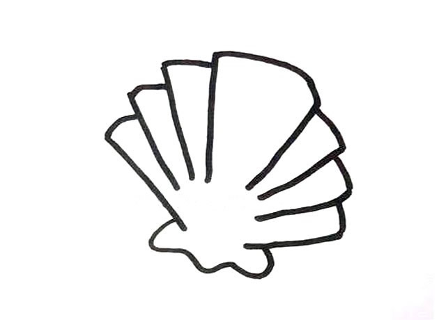 贝壳简笔画图片3