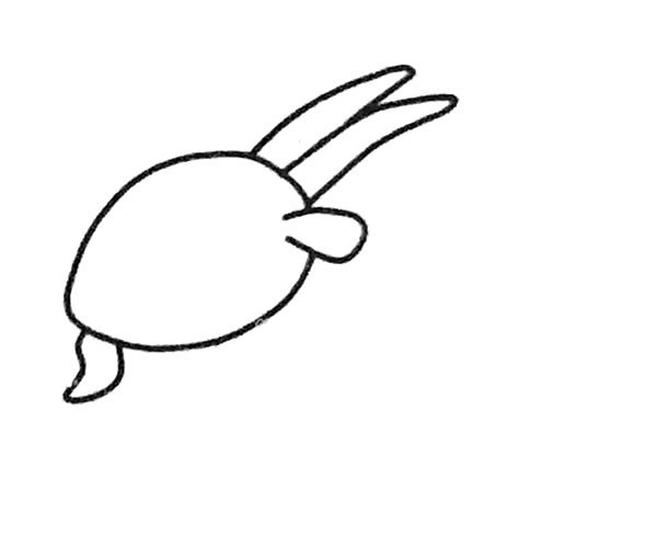 山羊简笔画步骤图解