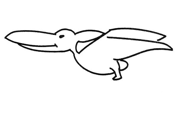 恐龙简笔画图片