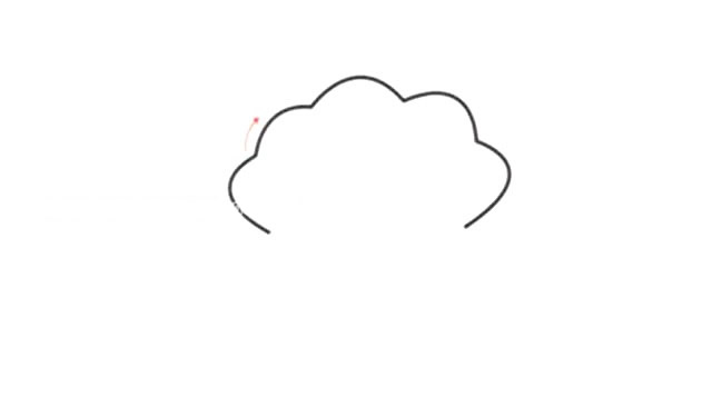 珍珠贝简笔画步骤图解