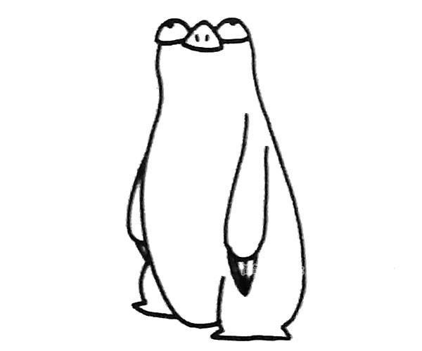 树懒简笔画图片