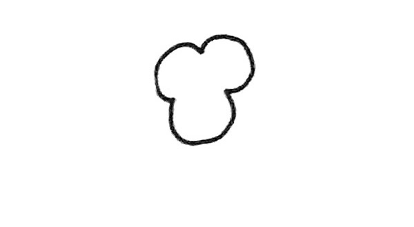 长臂猿简笔画步骤图解