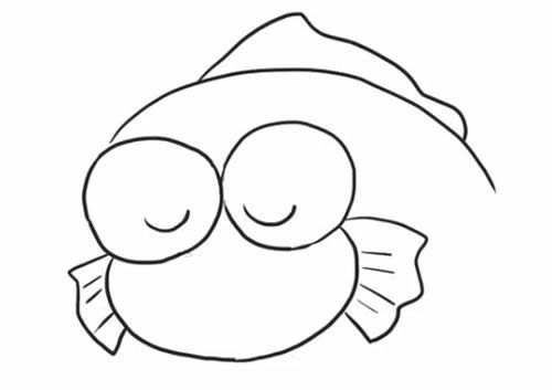 金鱼简笔画怎么画?金鱼简笔画教程步骤图解