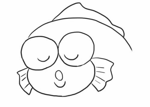 金鱼简笔画怎么画?金鱼简笔画教程步骤图解