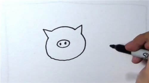 小猪简笔画