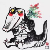 小鳄鱼儿童画