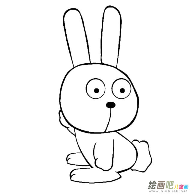 兔子简笔画图片