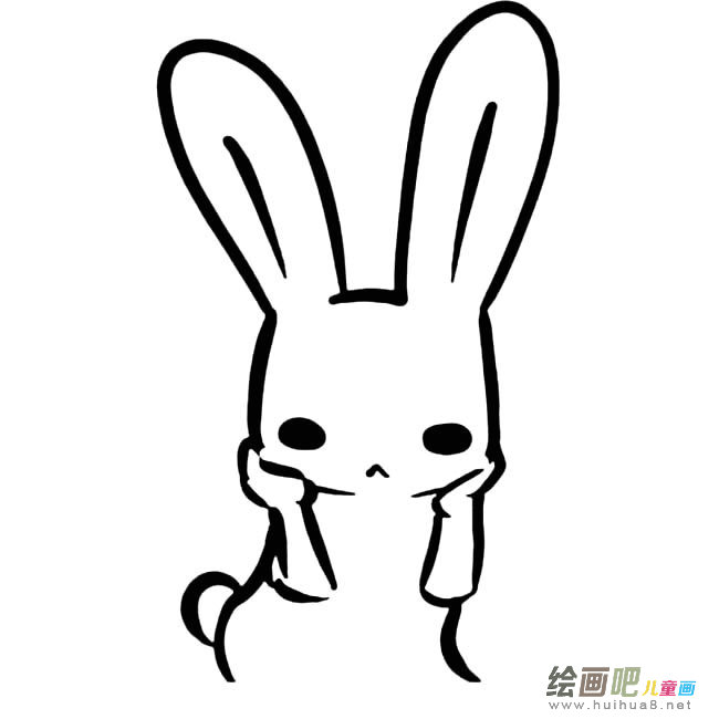 兔子简笔画图片