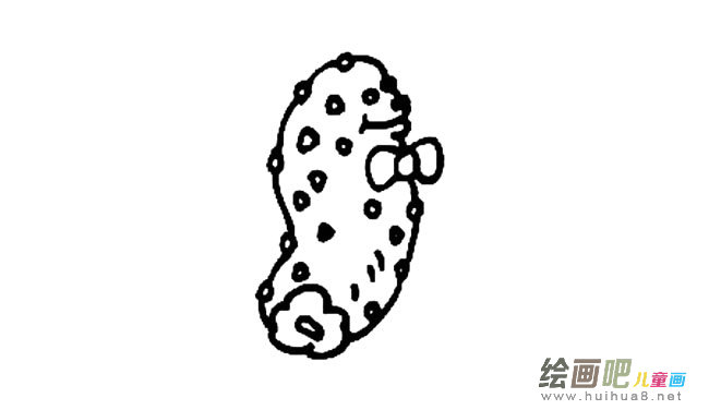 卡通海参简笔画图片