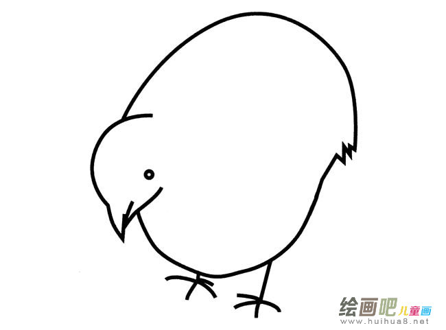 手绘鹧鸪简笔画图片