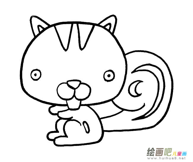 卡通狐狸简笔画图片