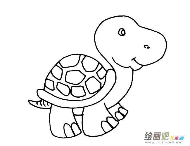 卡通小乌龟简笔画图片