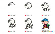 小学生简笔画步骤图片大全