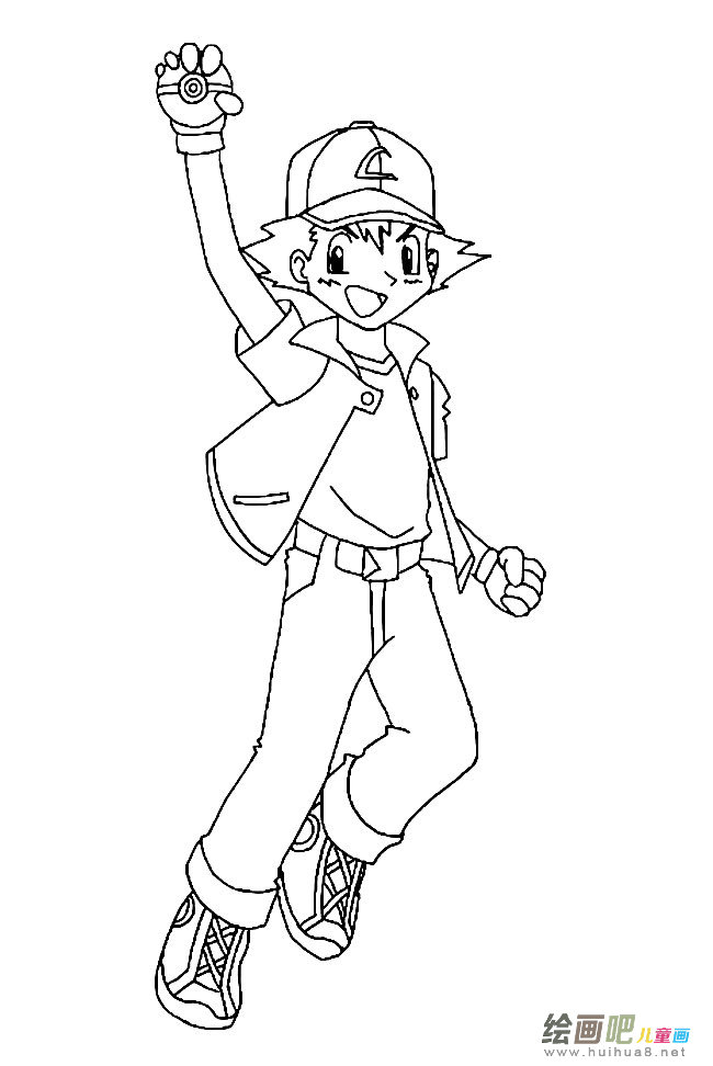 卡通小帅哥人物简笔画步骤图片大全