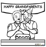 老年人人物简笔画步骤图片大全