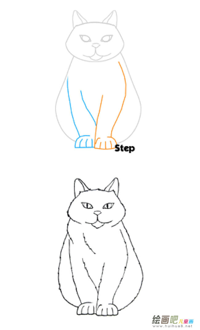 龙猫简笔画图片大全