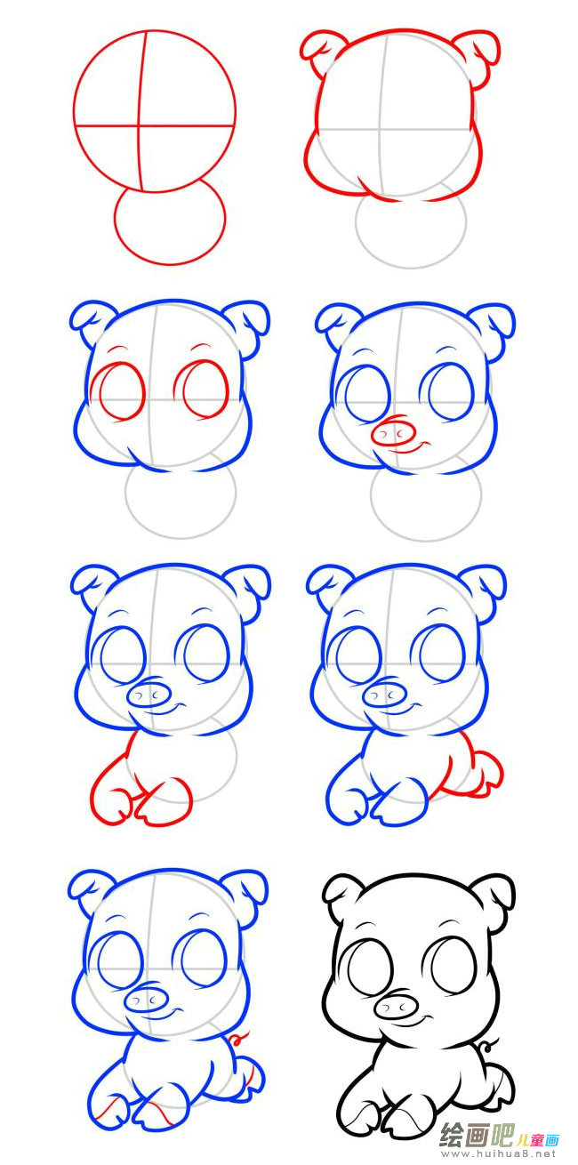 猪八戒简笔画图片大全