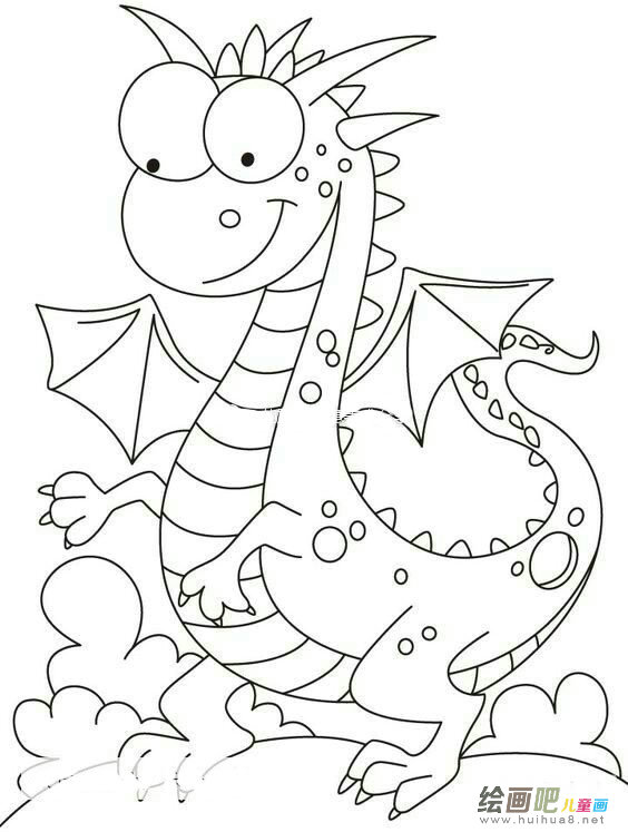 恐龙简笔画图片大全幼儿园