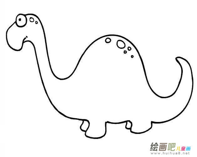 幼儿龙的简笔画