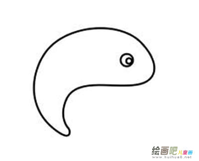 画小鲤鱼简笔画的步骤图