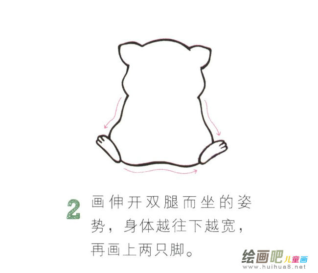 仓鼠的简笔画图片