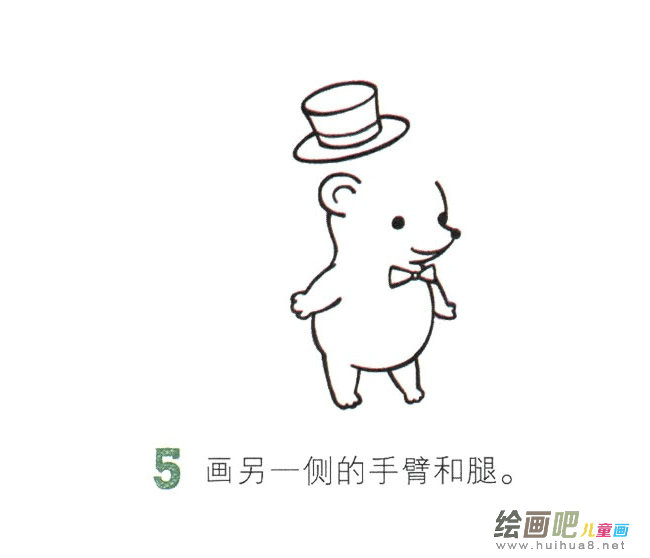 卡通刺猬简笔画图片