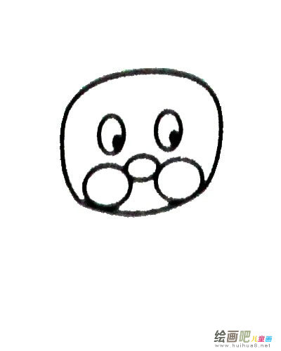 老虎简笔画步骤图片